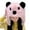 Pink, variant on Adorable Children's Panda Bear Hat For Winter Warmth And Wind With Cozy Ear Khaki 3-8 Years