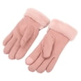 thumbnail image 4 of Motorcycle Hand Warmers Gloves, Adjustable Temperature USB Heated Gloves Comfortable Windproof Pink Touch Screen  For Outdoor Indoor Work, 4 of 8
