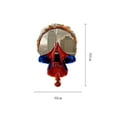thumbnail image 2 of Gupgi Autocollant Mural 3D Spider-Man Debout à l'Envers Papier Bricolage Autocollant Mural, 2 of 5
