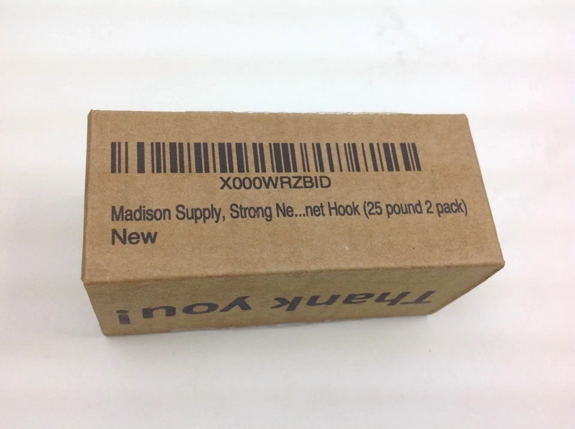 Madison Supply, 25 Pound, Strong Neodymium Swivel Magnet Hook (25 Pound, 2 Pack)