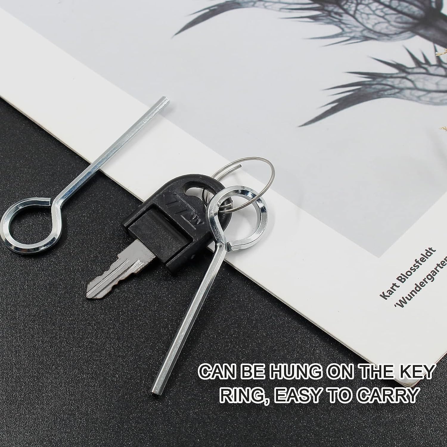 1/8 Zoll Inbusschlüssel Mit Schlaufe – 10 Stück, Dogging Key Für Panik-Türverschlüsse, Aus Stahl, Für Exit Devices