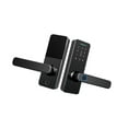 thumbnail image 4 of Cerradura de puerta inteligente con pantalla táctil, cerradura electrónica confiable con teclado táctil, carga de emergencia USB con cerradura Negro, 4 of 9