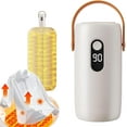 thumbnail image 1 of Mini Portable Foldable Clothes Dryer, Portable Mini Clothes Dryers with Bag and Hook, Quiet and Fast-Drying, Auto-off Timer, for Apartment, Rv, Travel (1PC), 1 of 9