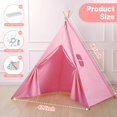 thumbnail image 2 of Tiendas de Campaña para Pijamadas Wilwolfer para Fiestas Infantiles con Luces y Colchón Inflable, 2 of 8