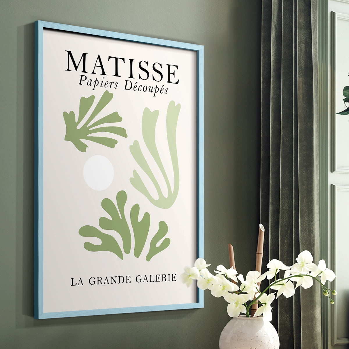 Matisse CCLXXXV in Solid Wood 8 x 10 Framed Print