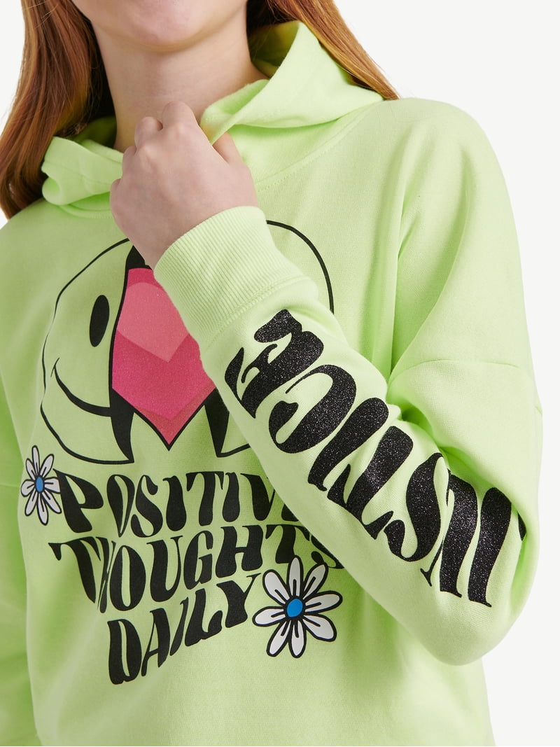Justice Girls Graphic Fleece Hoodie, Sizes XS-XLP - Walmart.com