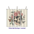 thumbnail image 2 of Termo Skinny De Acero Popote 600ml Calavera Mod.g10, 2 of 4