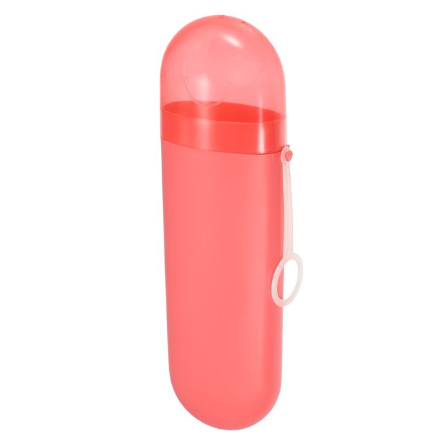 Estuche Portátil para Cepillos de Dientes Unique Bargains Plástico Rojo 20.5x6x3.5cm
