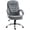 LIGHT GREY, variant on Rainbow Unicorn Office Chair with Mid-Back Support, Faux -Fluffy Desk Chair for Girls, Adjustable Height Swivel Chair with Armrests, 5 Star Base