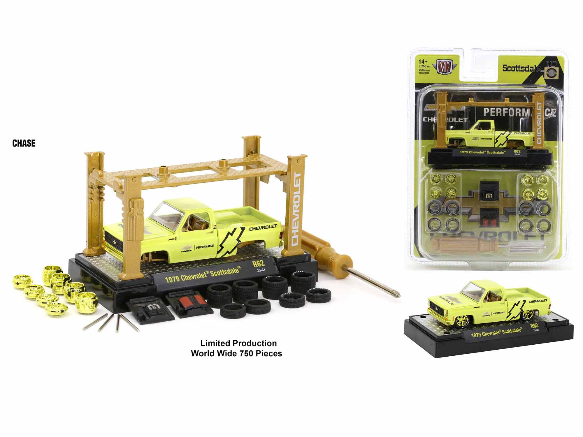 Model Kit 3 piece Car Set Release 62 Limited Edition to 9600