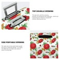 thumbnail image 4 of Goofa Rose Flowers Pattern Luggage Covers For Suitcase,Suitcase Cover Protector Fit 18-32 Inch Luggage-Large, 4 of 9