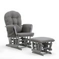 thumbnail image 2 of REJOICE HOME Glider Rocking Chair with Ottoman, Light Gray, 2 of 2