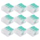 thumbnail image 3 of 20Pcs Wiring Connector Building Lighting Screw‑Free Quick Terminal Industrial Supplies PCT‑663Green, 3 of 5