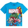 thumbnail image 1 of Camisetas Marvel Spiderman Avengers para niños Spidey Hulk Iron Man, 1 of 7