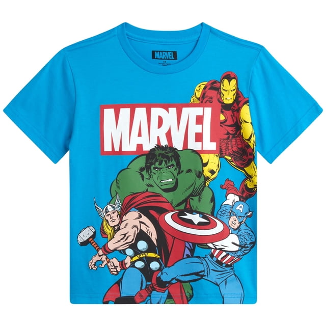 Camisetas Marvel Spiderman Avengers para niños Spidey Hulk Iron Man