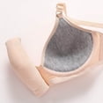 thumbnail image 4 of Soft Wireless Front Button Bra for Women Full Coverage Supportive Comfort Underwear with Adjustable Straps, 4 of 6