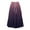 Purple, variant on Babcutegg Women’s Casual A-Line Long Skirt – Elastic Waist Printed Midi Skirt with Pockets, Gradient Design Flowy Half Skirt Red Size S