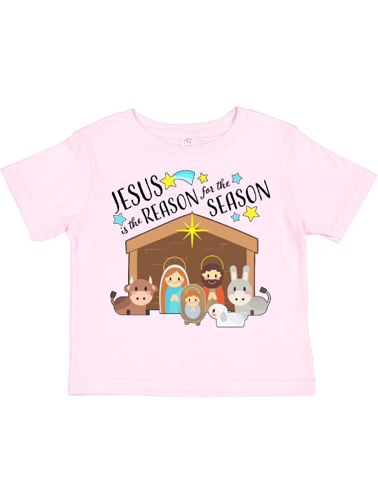 JESUS is the REASON Sublimated Short Sleeve Shirt Christmas Design