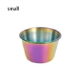 thumbnail image 2 of Billuyoard Taza de salsa de inmersión 304 de acero inoxidable apilable 4oz porción de condimento bebida lavable suministro de de Cocina y Comedor pequeño colorido, 2 of 6