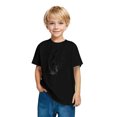thumbnail image 3 of RXIRUCGD 2025 Vêtements d'Été pour Enfants T-shirt Imprimé Mode Mignon Col Rond Manches Courtes, 3 of 5