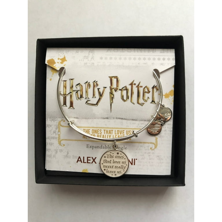 Alex and Ani Replenishment 19 Women s Harry Potter The Ones That Love Us Charm Bangle Shiny Silver Expandable