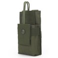 thumbnail image 2 of LJNYFDC Sac de Transport pour Talkie-Walkie Système MOLLE Imperméable Résistant aux Déchirures Bouton Pression Support de Randonnée à Main, 2 of 6