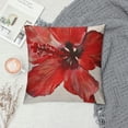 thumbnail image 2 of Qinduosi Throw Pillow Cover Flower Tropical Plants Watercolor Bright Nature Inch Square Pillow Case Cushion Cover for Home Car Decorative Linen, 2 of 5