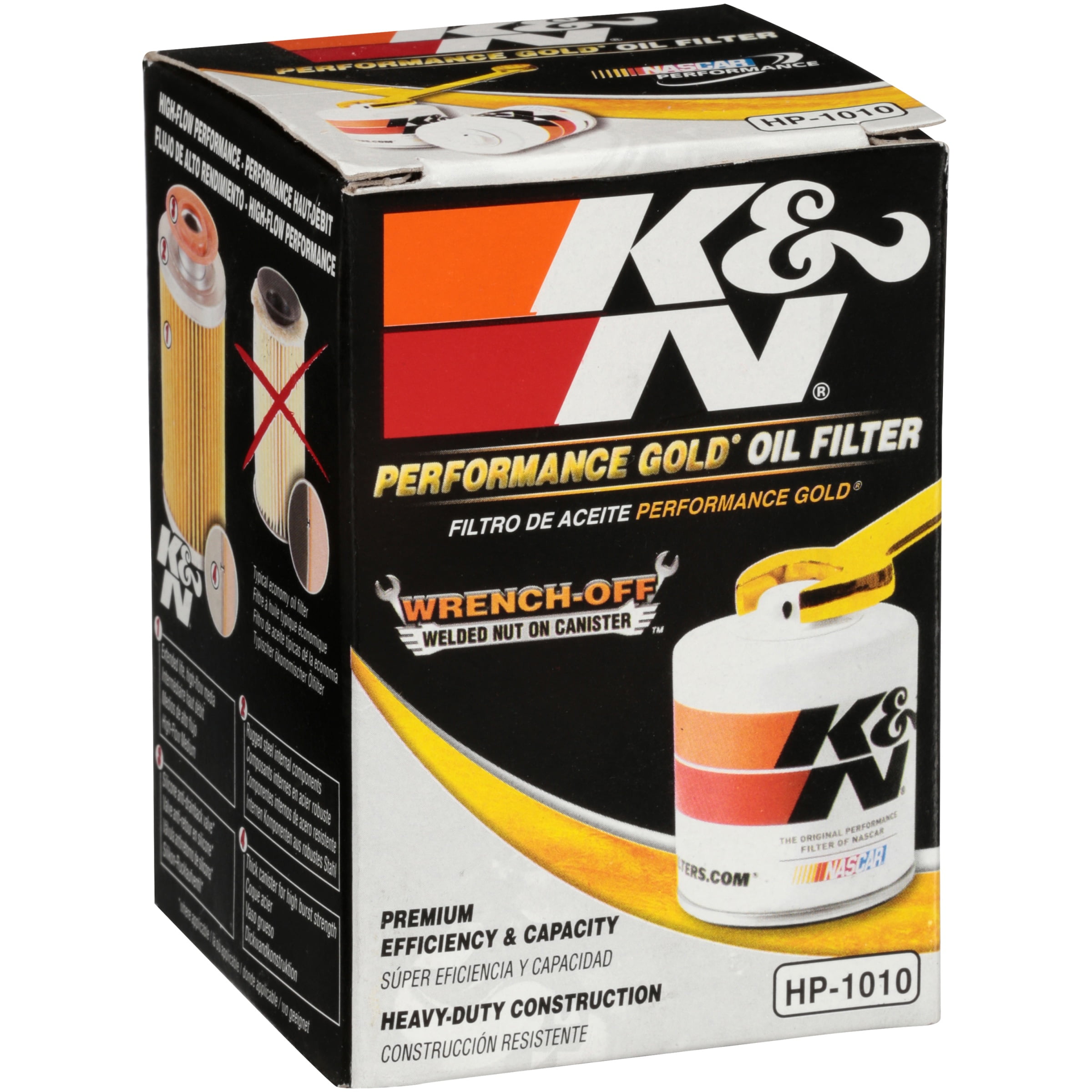HP-1010 K/&N OIL FILTER AUTOMOTIVE KN Automotive Oil Filters