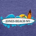 thumbnail image 3 of CafePress - Jones Beach Women's Deluxe T Shirt - Womens Tri-blend T-Shirt, 3 of 4
