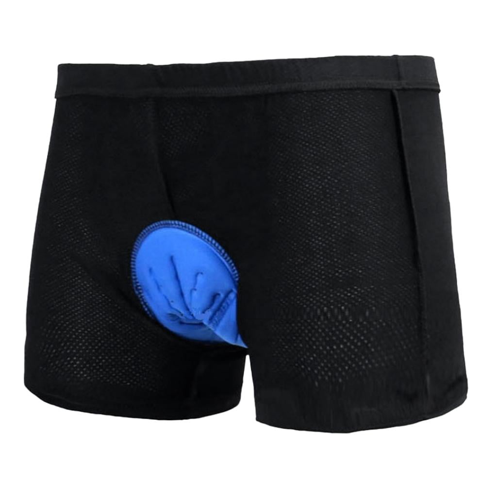 Men Gel Pad Cycling Shorts Touring Bike Short Cycling Gear Women Underwear Black Walmart Com