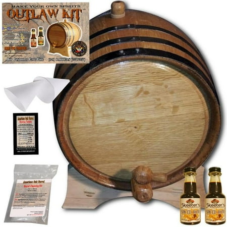 

The Outlaw Kit™ - Barrel Aged Rum Making Kit - Create Your Own Spiced Rum
