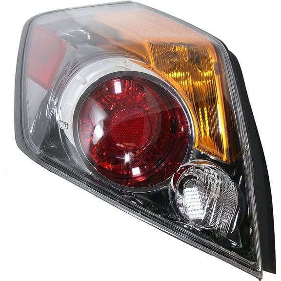 Tail Light Compatible With 2007-2012 Nissan Altima Left Driver With bulb(s)