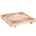 thumbnail image 1 of Wood Pot Holder Wooden Trivets Bowl Trivet Hot Stone Pot Mat Korean Dolsot Plate Base Placemat Bibimbap Coaster Board, 1 of 5