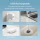 thumbnail image 4 of Ventilador de mano, pequeño ventilador portátil, ventilador de mano recargable por USB, ventilador personal con batería, 4 of 5