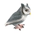 thumbnail image 3 of Realistic Owl Sculpture, Collection Playset, Small Owlfigures Toy for Home Decor Gray, 3 of 9