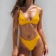 thumbnail image 2 of Conjunto de traje de baño de estilo caliente para mujer, traje de baño Sexy de Color puro a la moda Fridja  nalpqowj21819, 2 of 4