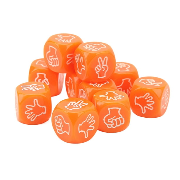 Juego de Dados de 10 Piezas de 20 Mm Dados de Ejercicio para Niños Dados de Movimiento para Juegos ActivosEquipo de Educación Física Dados de Colores Dados a Granel para ANGGREK Otros