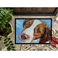 thumbnail image 3 of Snow Baby Brittany Spaniel Door Mat, 3 of 4