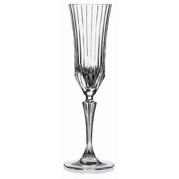 Lorenzo Import 242970 RCR Adagio Verre à Champagne en Cristal Ensemble de 6