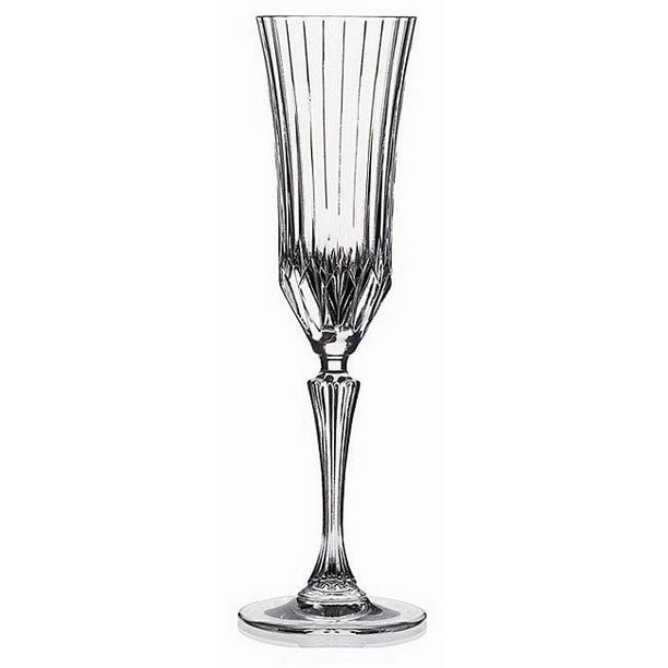 RCR Adagio Crystal Champagne glass set of 6