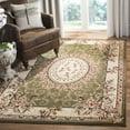thumbnail image 2 of SAFAVIEH Lyndhurst Regina Floral Area Rug, Sage/Ivory, 8' x 8' Square, 2 of 8