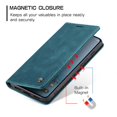 thumbnail image 3 of CaseMe Leather for Google Pixel 10A Case, Flip Wallet Leather Case with Card Holder Magnetic Closure Shockproof Kickstand Protective Phone Cases Cover,Blue,For Google Pixel 10A, 3 of 8
