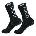 thumbnail image 2 of LNGOOR 1 Pair T Sport Socks Non-slip Football Socks Grip Socks 38-46, 2 of 7