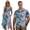 Polynesian Hibiscus, variant on Yuyamidu Matching Hawaiian Outfits for Couples Mens Shirts Hibiscus Dress Asymmetrical Dress for Women Sleeveless Dresses Couples Matching Outfits Mens Beach Shirt Button Down Shirts, Size 2XS