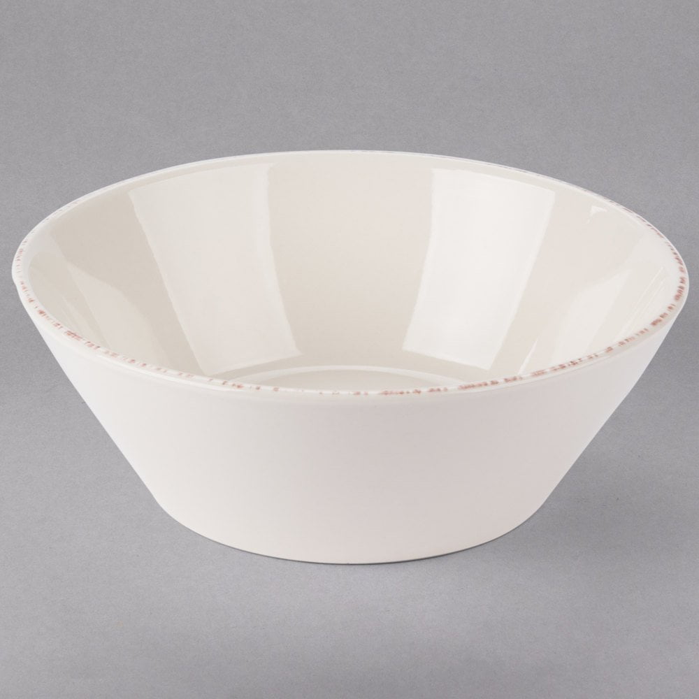 6 1/2" X 2 3/4" 0701K LENOX FRENCH PERLE WHITE CEREAL BOWL 