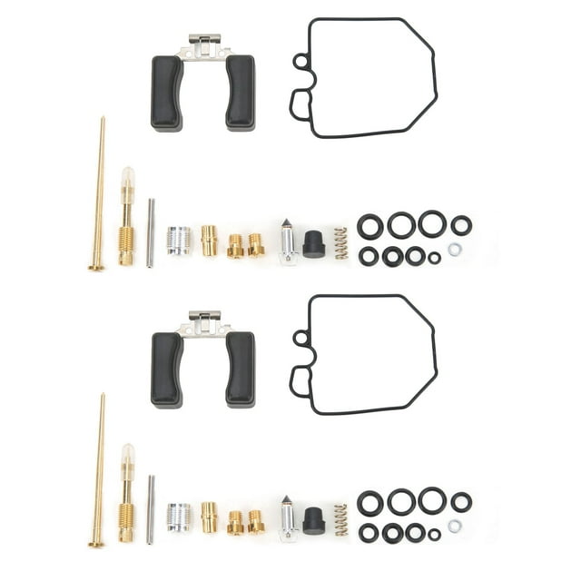 Juego de 2 piezas de reparación y remodelación de carburador, Kit de reparación de carburador de motocicleta de carreras para CX500 CX500C CX500D Jadeshay A