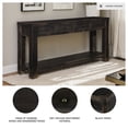 thumbnail image 4 of Signature Design by Ashley Gavelston Console Table in Black, 4 of 5