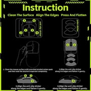 TALONGAMES Mouse Grip Tape for Logitech GPRO Wireless, Black, 1 Count, 1 Pack