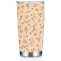 Western Tumbler Coffee Mug 20oz Tumbler Cups with Lid Western Decor Western Gifts for Women Girls BFF Daughter Bestie Graduation Christmas Birthday Travel Mug for Home Office Car Gifts