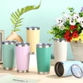 thumbnail image 3 of Vasos aislantes Sieral de acero inoxidable de 600 ml, paquete de 36 unidades, 3 of 7